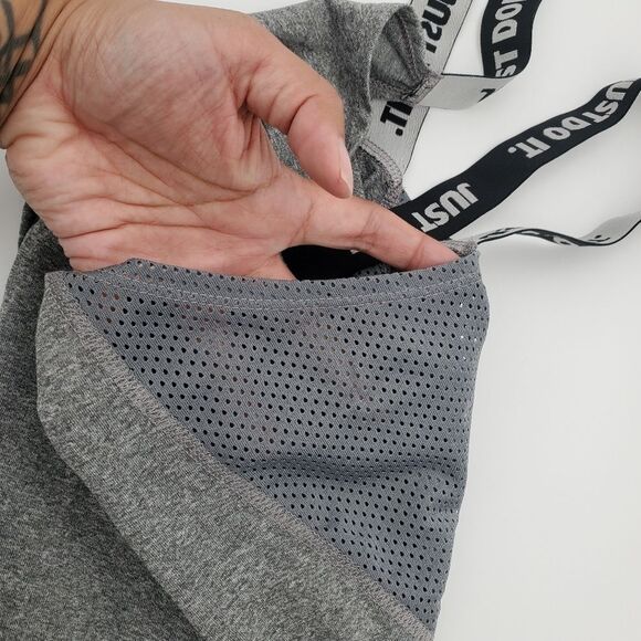 Nike Women's Dri-Fit Elastic Tank with "Just Do It" Strap Cross Back - Picture 11 of 13